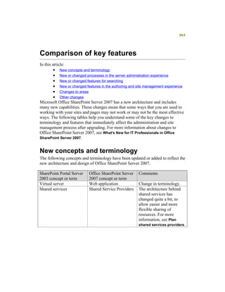 Moss 2007 Deployment Detail