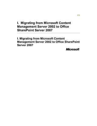 Moss 2007 Deployment Detail