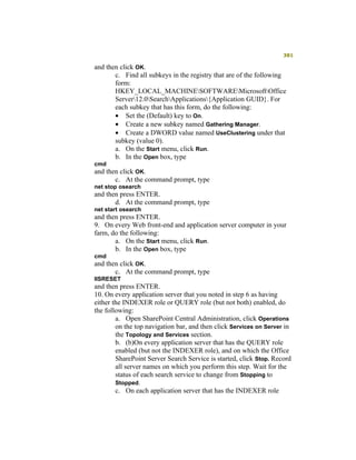 Moss 2007 Deployment Detail