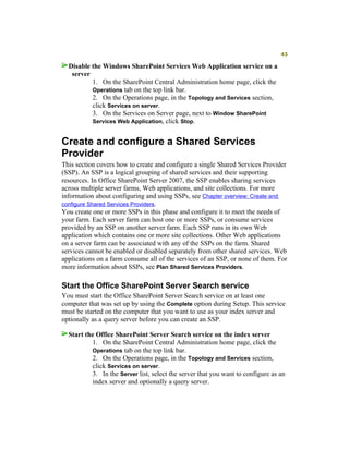 Moss 2007 Deployment Detail