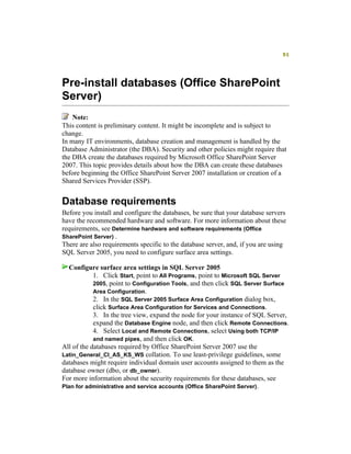 Moss 2007 Deployment Detail