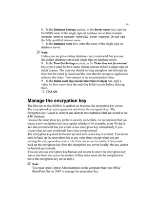 Moss 2007 Deployment Detail