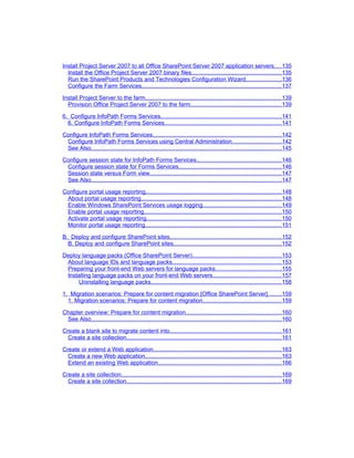 Moss 2007 Deployment Detail
