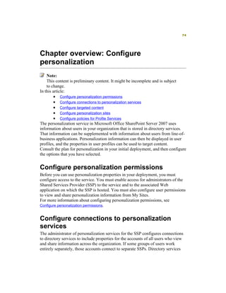 Moss 2007 Deployment Detail