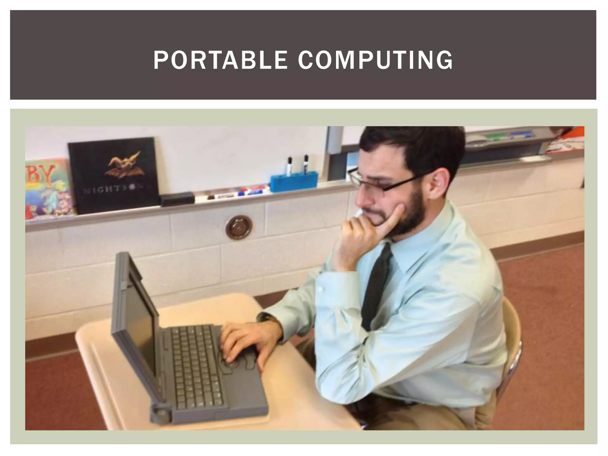 PORTABLE COMPUTING

 