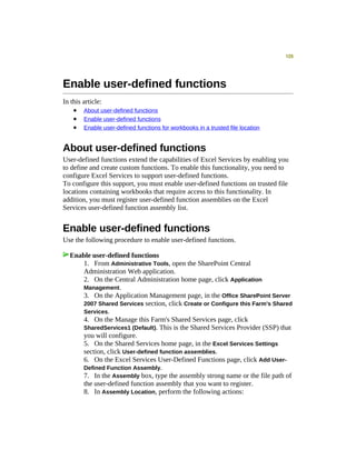 Moss 2007 Deployment Detail