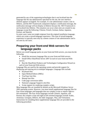 Moss 2007 Deployment Detail