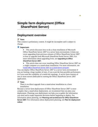 Moss 2007 Deployment Detail