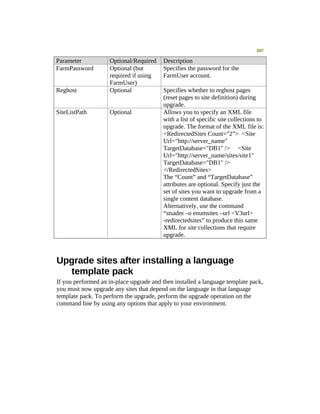 Moss 2007 Deployment Detail