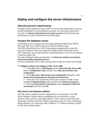 Moss 2007 Deployment Detail