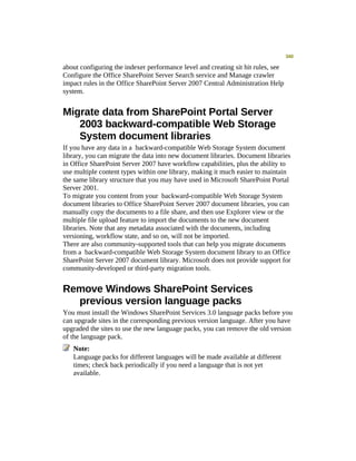 Moss 2007 Deployment Detail