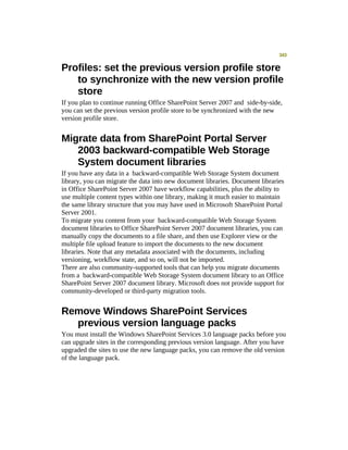 Moss 2007 Deployment Detail