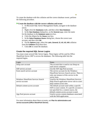 Moss 2007 Deployment Detail