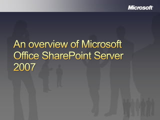 An overview of Microsoft Office SharePoint Server 2007 