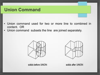 Un Command Example Drawing Most Essential AutoCAD Commands | PDF