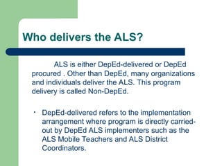 Most-Frequently-Asked-Questions-about-Alternative-Learning-System.ppt