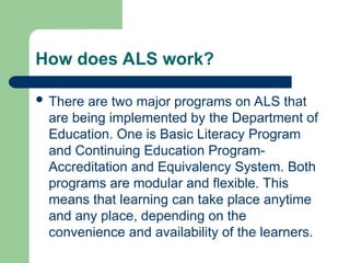 Most-Frequently-Asked-Questions-about-Alternative-Learning-System.ppt