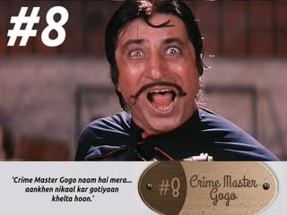 The 10 Most Memorable Bollywood Character Names PPT