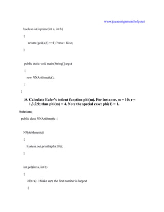 Best Java Problems and Solutions | PDF