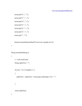 Best Java Problems and Solutions | PDF