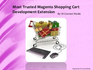 Most Trusted Magento Shopping Cart
Development Extension By: M-Connect Media
Prepared By: M-Connect Media
 