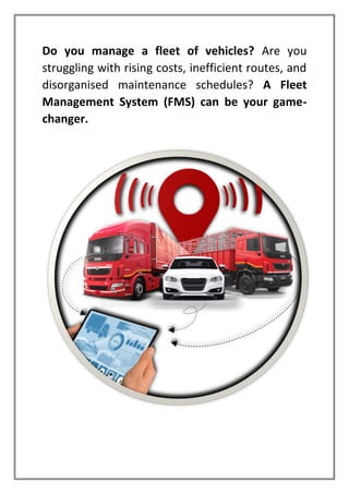 The Most Advanced Fleet Management System | PDF
