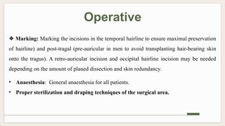 Posttragal Comparative Outcomes of Deep Plane Facelift vs SMAS Plication in Facial ...
