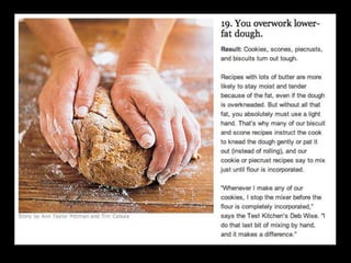 Most common cooking mistakes