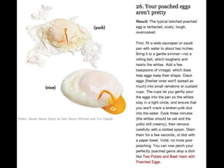 Most common cooking mistakes