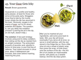 Most common cooking mistakes