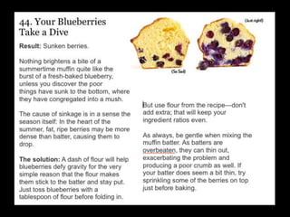 Most common cooking mistakes