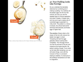 Most common cooking mistakes