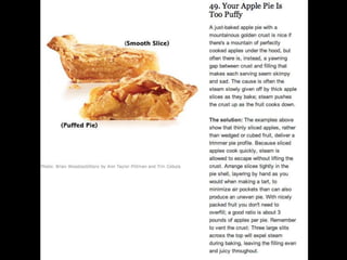 Most common cooking mistakes