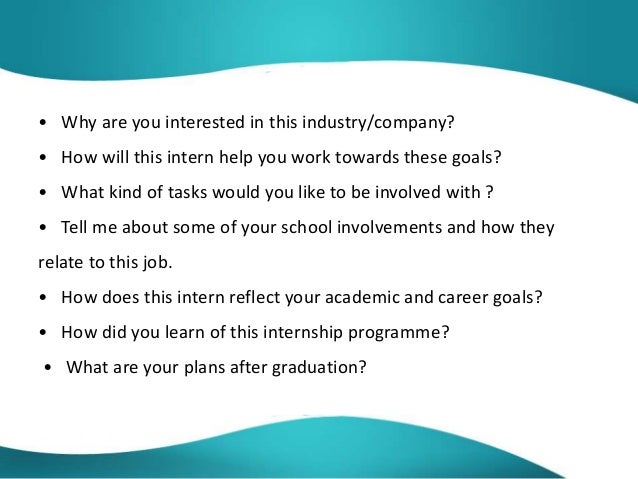 Most Common Internship Interview Questions