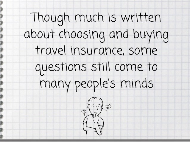 Most Commonly Asked Questions about Travel Insurance