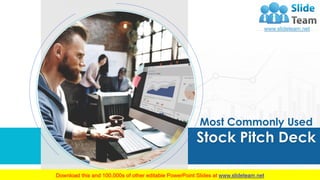 Most Commonly Used
Stock Pitch Deck
 