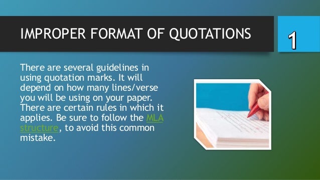 most common mla style mistakes done by students define mla format