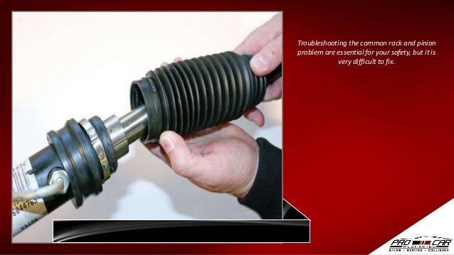Most Common Steering Rack And Pinion Problems In Your Car
