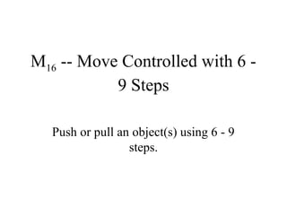 Basic Most Control Move Pdf Most complete | PPT