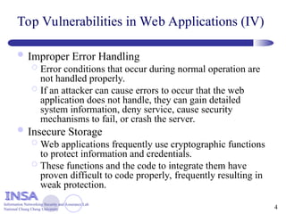 most critical security vulnerabilities in web applications.ppt