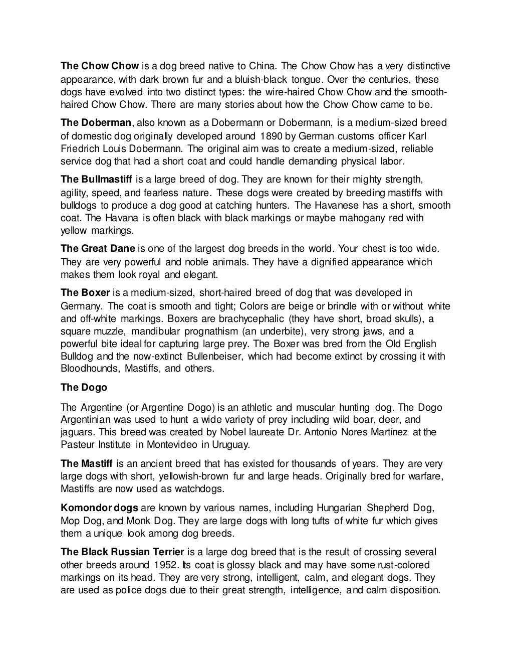 Most Dangerous Dog Breeds