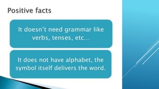 Most difficult language presentation