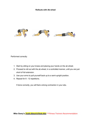 Most effective ab exercises | PDF