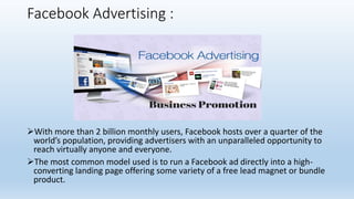 Most effective types of social media advertising | PPT