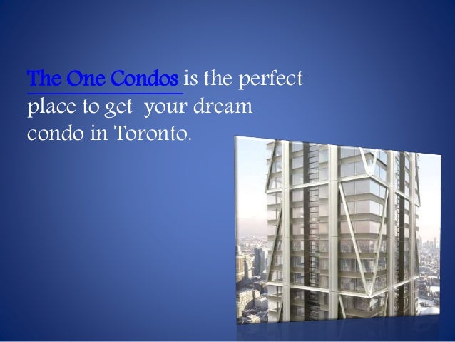 Most Efficient Floor Plan At The One Condos Toronto