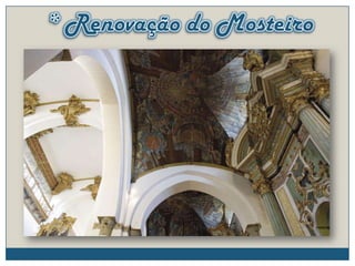 3 naves -uma central -duas lateraisCapela-mor rectangular -3 tramos 2 absidíolos ou capelas secundárias