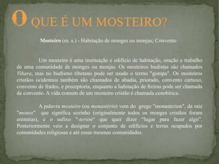 Mosteiros | PPT