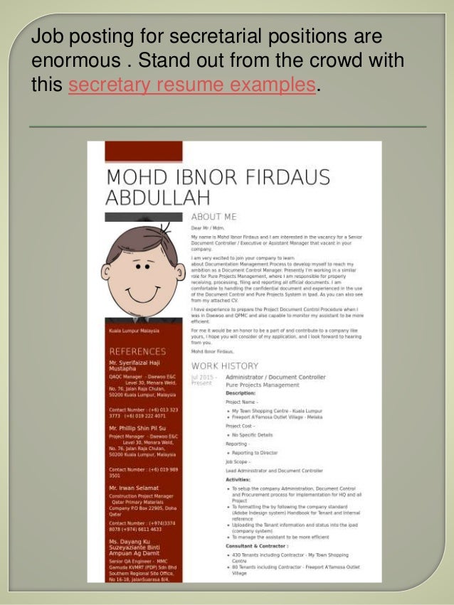 stand out resume examples