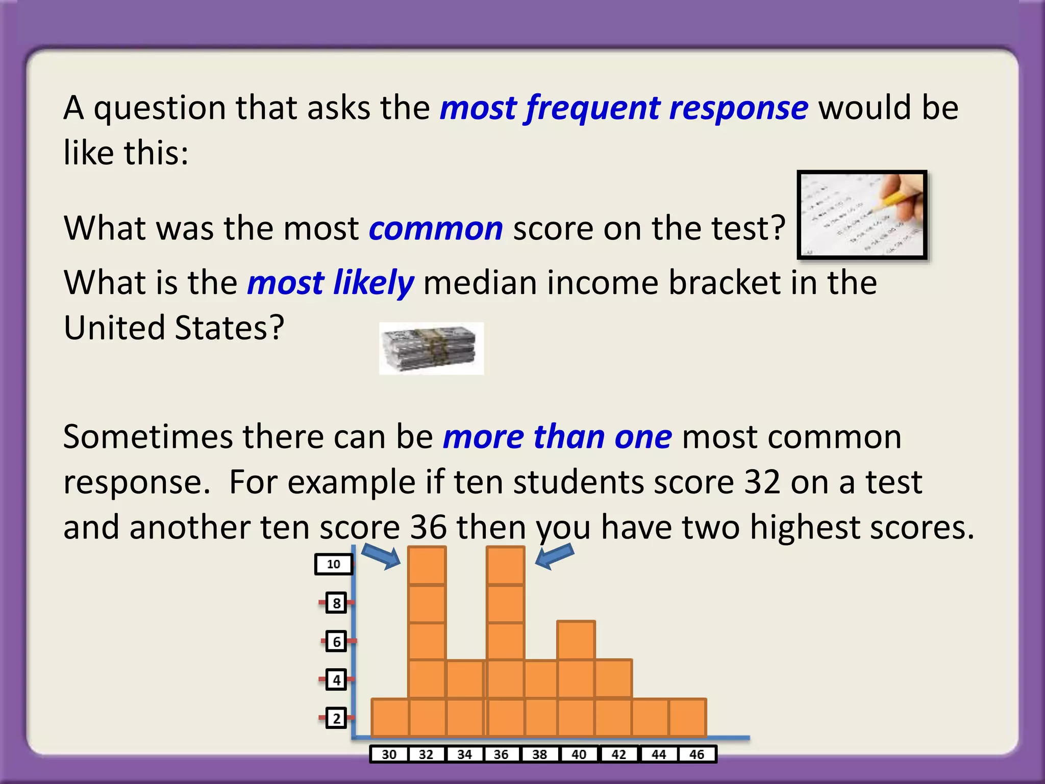 Most frequent response | PPTX