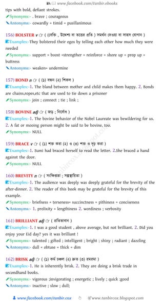 Most important 680 words with bng e.g syn and ant | PDF